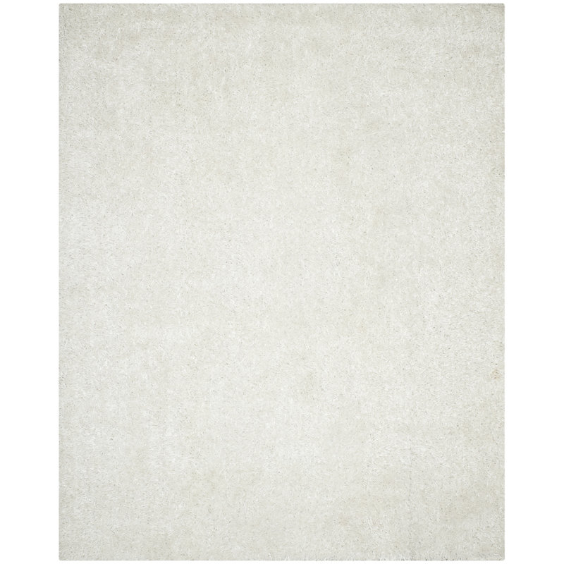 Delane Handmade Tufted Off White Area Rug, Rectangle 2' x 3'