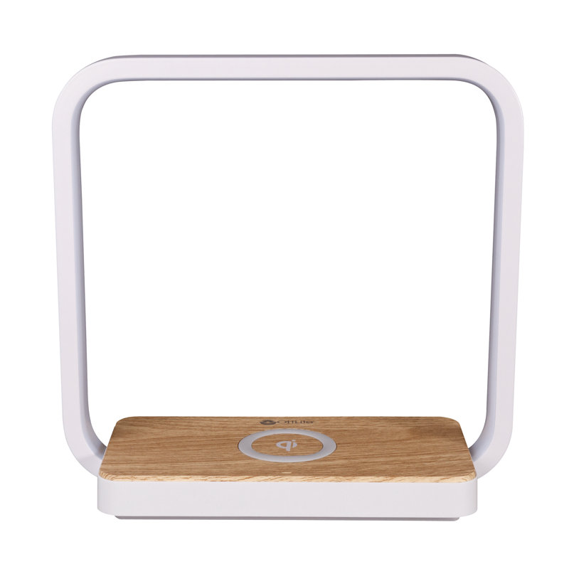OttLite Wireless Charging Station and Night Light, White