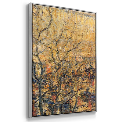 Boulevard Des Capucines, 1883 02, reproduction sur toile 3 pièces