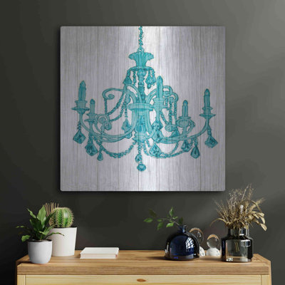 «Luxurious Lights III Turquoise» par James Wiens