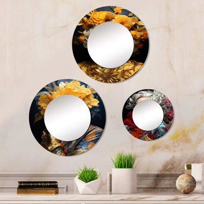 Dryver Metal Round Mirror