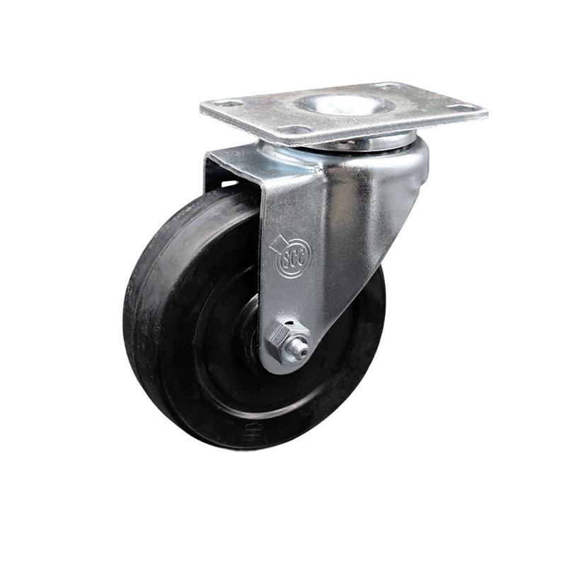 Soft Rubber Swivel Caster