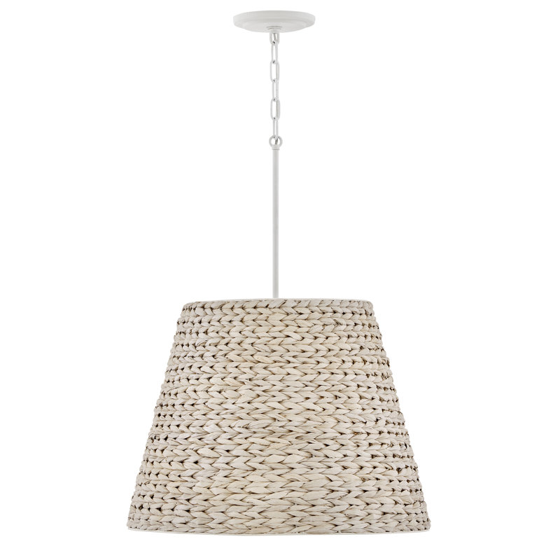 SEABROOK Chandelier, Textured Plaster