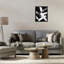 Coups de pinceau sur toile flottante encadrée par Susan Jill-928524901-928524907