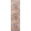 Nile Tarifa Bohemian Medallion Machine Washable Flat Pile Rust Rug-61443441