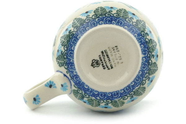 Forget Me Not Handmade Stoneware Coffee Mug