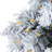 Snow Flocked Traditional Christmas Tree with Lights, Christmas Tree Prelit with Metal Stand-1073456765