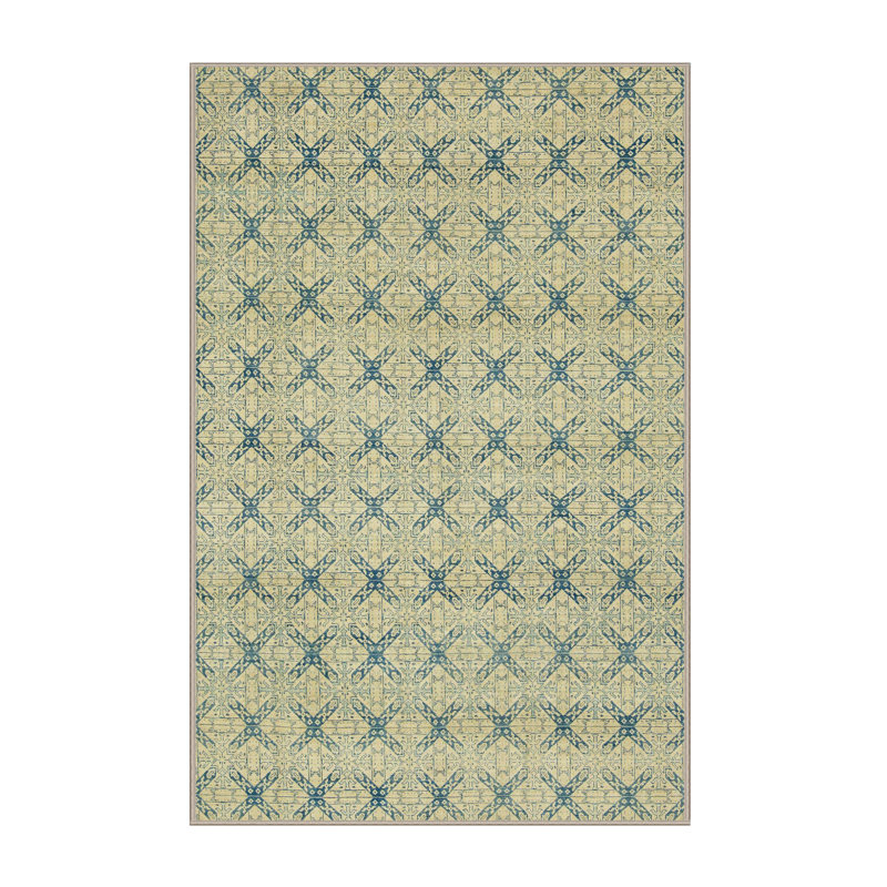 Abstract Indoor Rug, Rectangle 5' x 8'