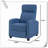Faux Leather Massage Chair-1497881165