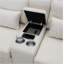Canapé de 114,2 po avec console, 2 porte-gobelets et 2 ports USB câblés ou sans fil-106589423