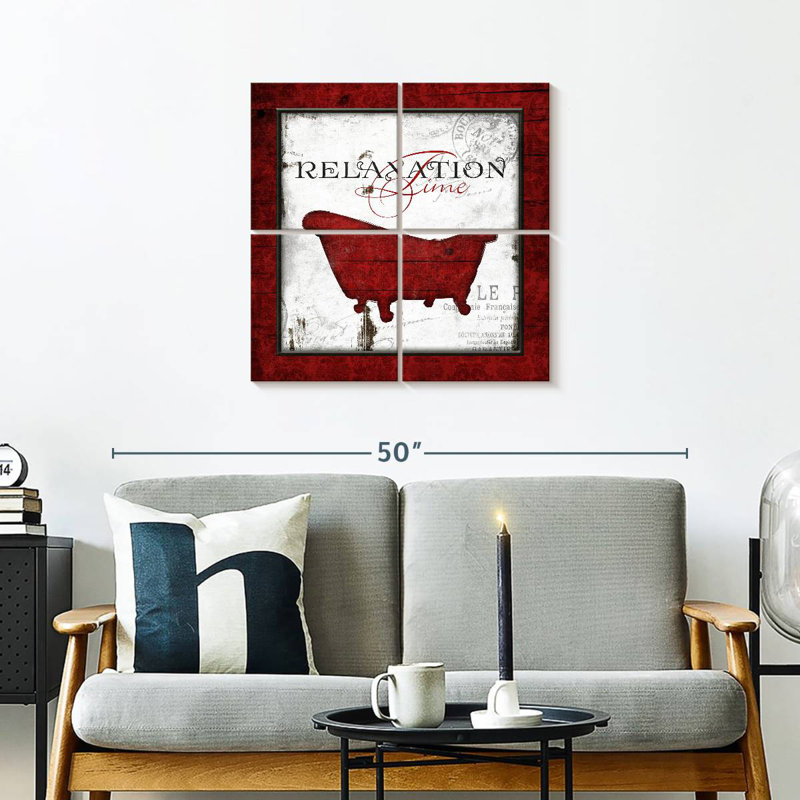Kerrick Crimson Relaxation Time, H 26 po x l 26 po