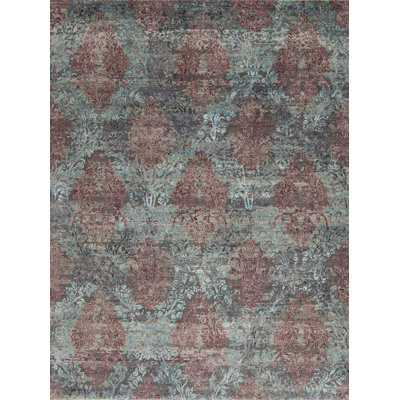 Très Jolie Wool & Silk Hand Knotted Indoor Rug