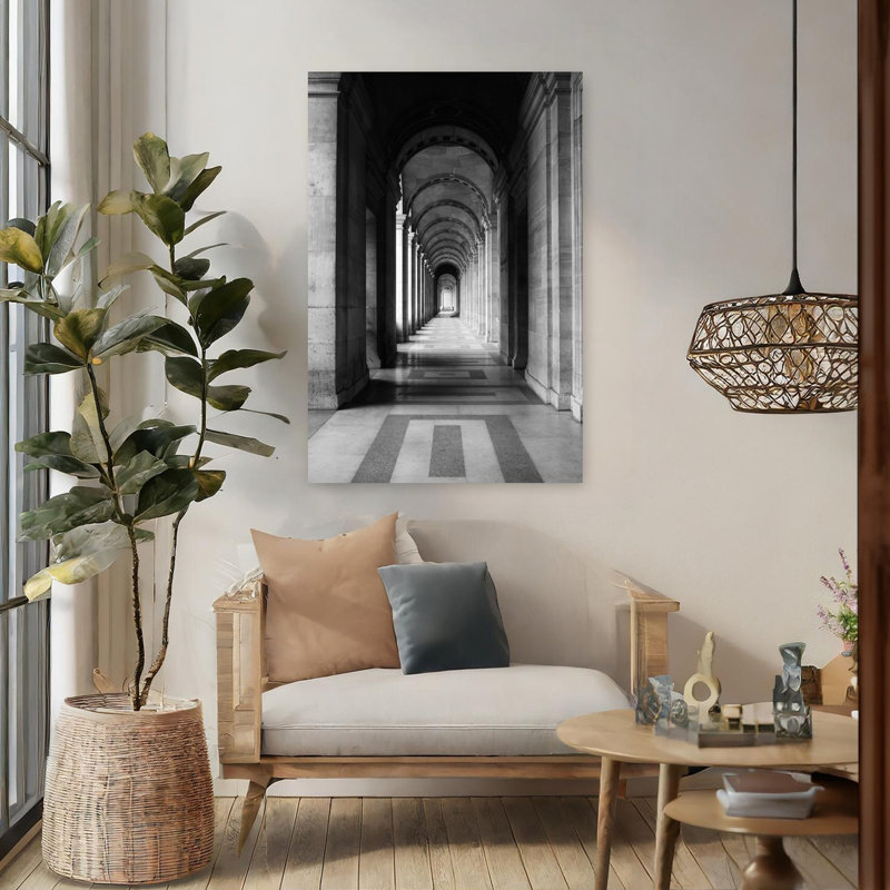 Architecture 5 Art contemporain abstrait, H 48 po x l 32 po