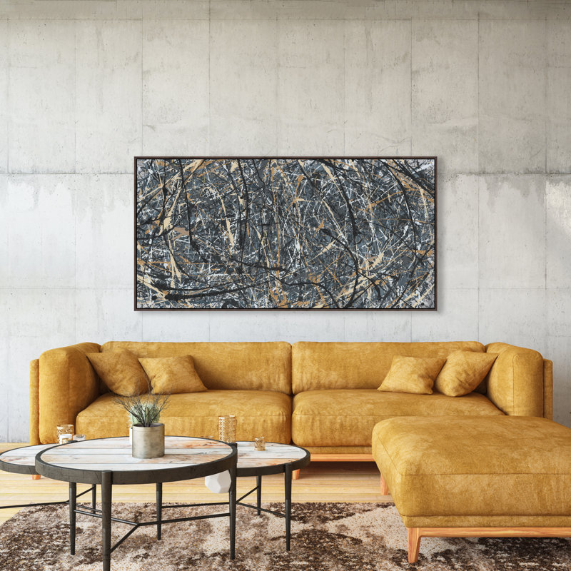 Lone Chaos Print by Guseul Park, 41.5" H x 81.5" W, Image Brush Gel