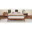 Structure de lit plateforme en bois de bambou sec 12 po pleine grandeur, avec support de lattes de bois, aucun sommier requis, assemblage facile-560954149