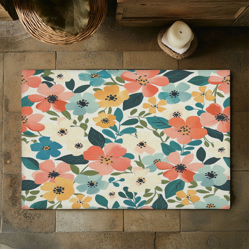 Tapis tressé Springtime, Rectangulaire 3 pi x 5 pi