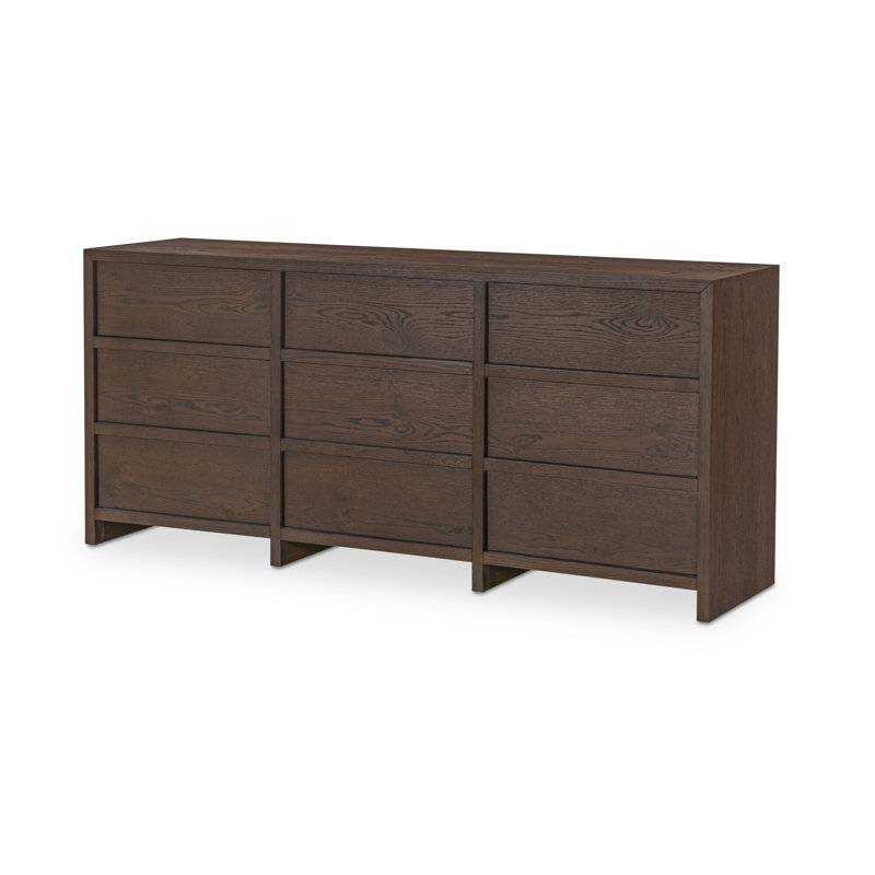 Jenson 9 Drawer Dresser Brown