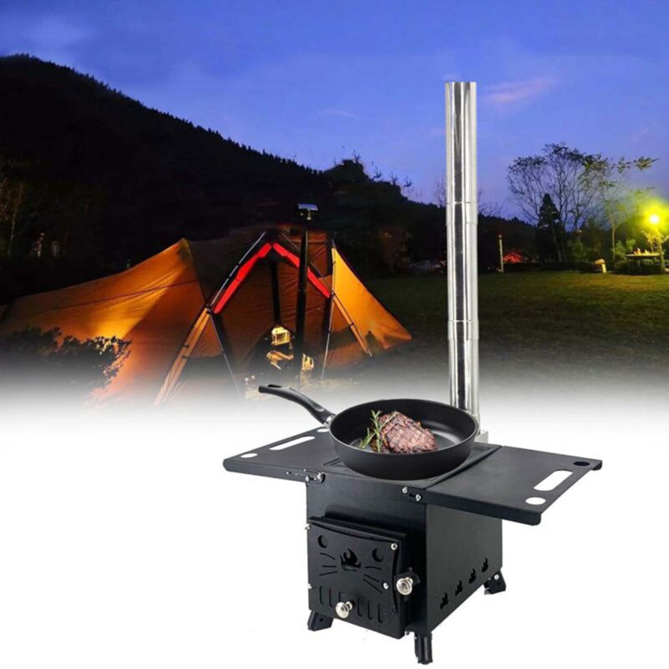 Portable Camping Wood Stove with Oven