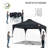 Compact 10 pi. L 10 pi. D Auvent escamotable en acier-53814220