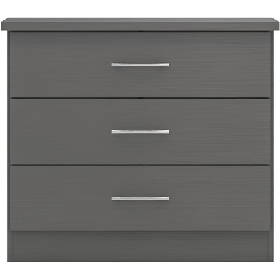 Cascio 3 Drawer Chest Of Drawers