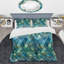 Ensemble de housse de couette Blue Green Modern Geo II - Tiles-109148444