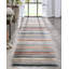 Leona Striped Synthetic Area Rug-62632468