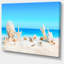 « coquillages on tropical beach », reproduction d’art Seashore-1861329340-1861329282