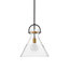 Luminaire suspendu conique 1 lumière