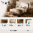 Luca Solid Wood Boucle Upholstered Headboard Bed Frame-131499533-131499531