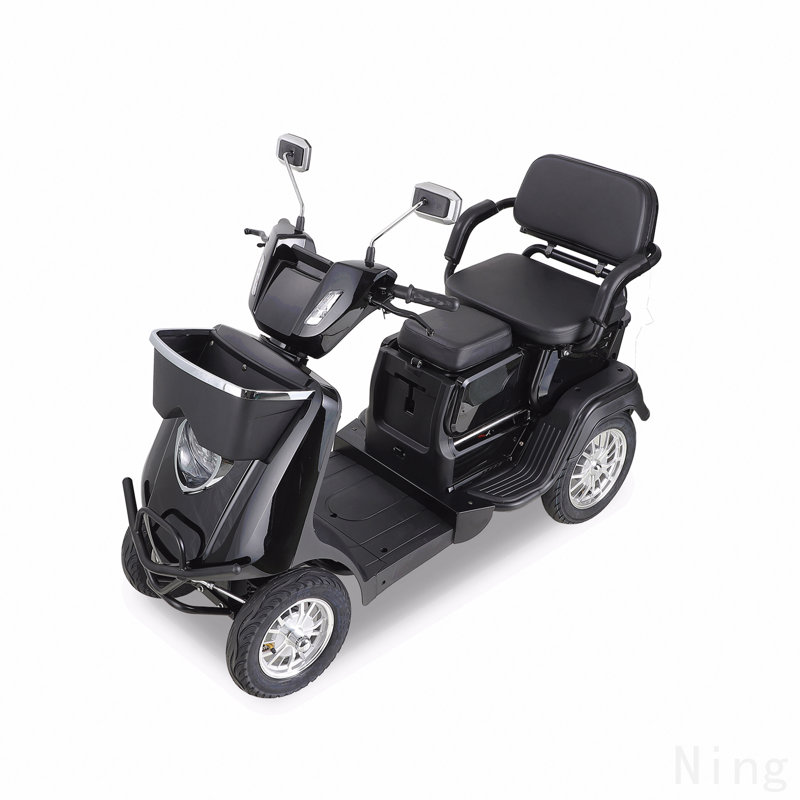 Scooter de mobilité multi-sièges. Conception robuste, stable et confortable pour les voyages