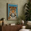 Leopard Gaze Modern - Wrapped Canvas-824118368-824118393