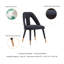 Chaise d'appoint de salle à manger Neda-91028776