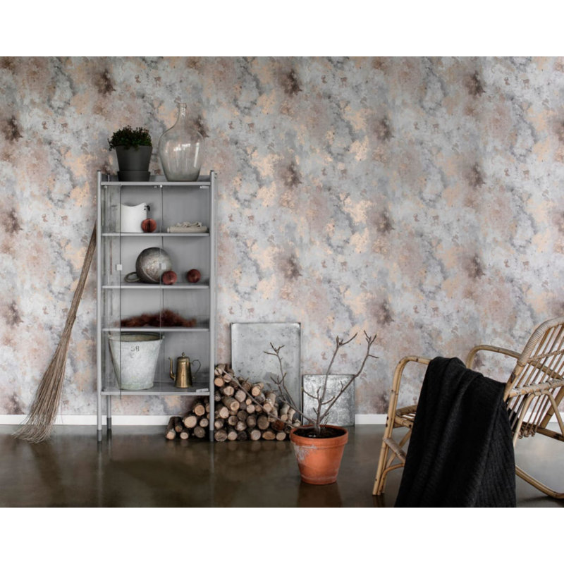 Jordnara Abstract Wallpaper Roll, Gold