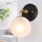 Tinslie Steel Armed Sconce-118528625