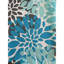 Ensemble de 2 coussins décoratifs d'extérieur imperméables et résistants à la décoloration de 18 po x 18 po pour le jardin, le porche et la piscine, bleu uni