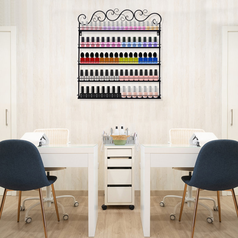 26" 5 Tier Nail Polish Racks Essential Oil Storage Display