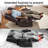 Power Lift Recliner Chair with Massage and Heat, Faux Leather-635852329
