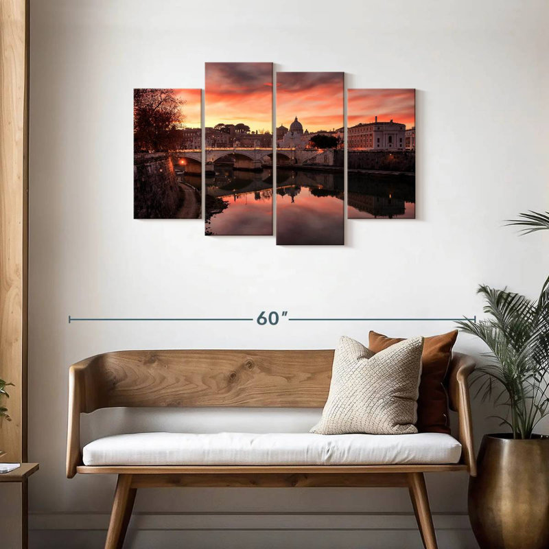 Sireci Rome Sunset Reflection
