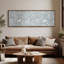 Impression sur toile encadrée extra large bleu blanc-2093799205-2093799202