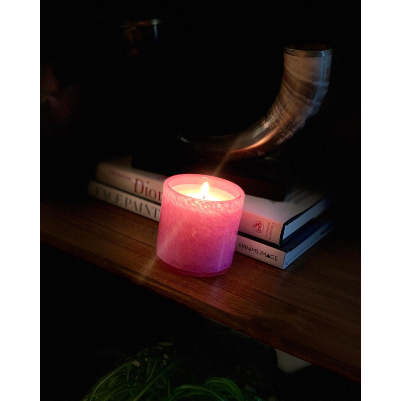 Duchess Peony Scented Jar Candle, 3" H x 3" W x 3" D