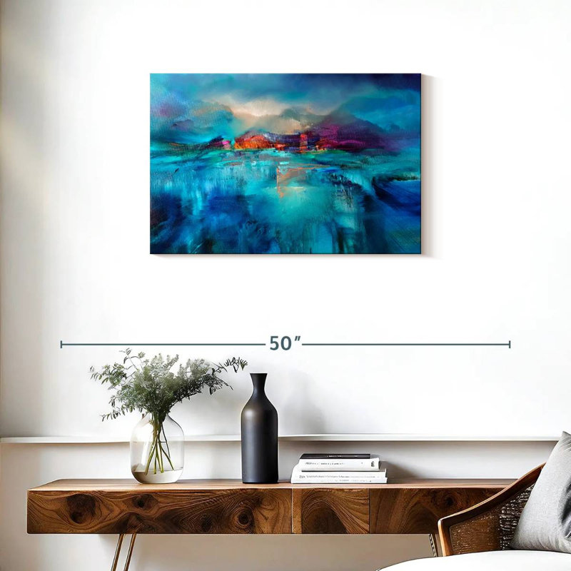 Avery A Winter Evening, 20" H x 30" W