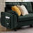 Kurumi Upholstered U-Shaped Sectional with Ottoman Symmetrical-406233268