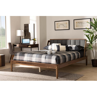 Upholstered Platform Bed