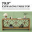 Élégante table d'entrée