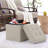 Lambertville Upholstered Ottoman-681780559