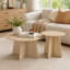 Ensemble de 2 tables basses gigognes Mid-Century