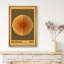 Abstract Vibrant Color Blocks " Mid-Century Bauhaus Orange Circle Shapes "-99141836-99141835