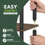 17 Stories Turn-N-Tube 3-Tier Toolless Kitchen Storage Shelf, Amber Pine/Black