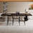 Black Rectangular Solid Wood desks-107975560