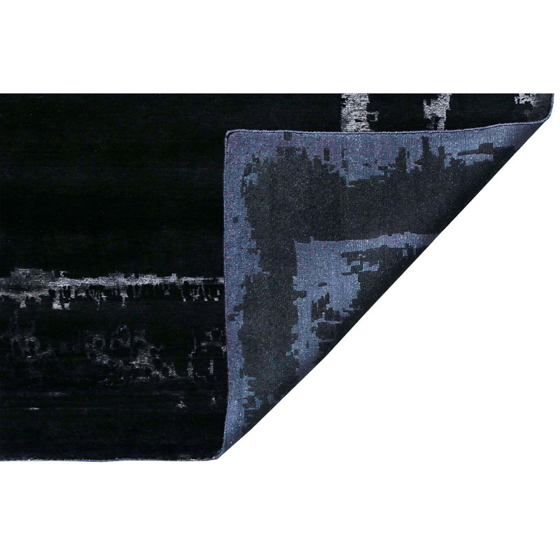 Area Rug in Charcoal, Rectangle 8' x 10'